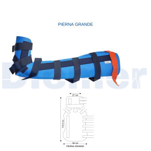 Ferula Semirrigida P-Splint Pierna Grande